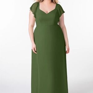 Azazie Syenna Elegant Evening Gown or Bridesmaid Dress